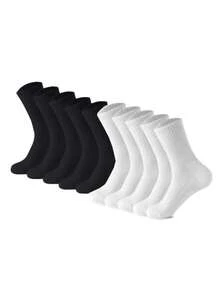 5/10/20 双男女通用休闲运动袜，适合日常室内外穿着，尺码：（35~39），（39~42） - 彩色 - 查看 17