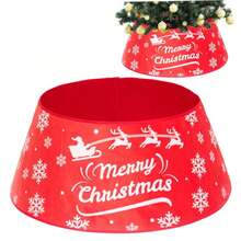 1 Piece, Christmas Tree Skirt, Christmas Tree Surround, Christmas Decoration, Base Christmas Decoration, Holiday Celebration Decoration, Scene Decoration, Holiday Decoration, Room Decoration, Home Decoration, Office Decoration, Theme Party Decoration, Christmas Decoration Christmas Decorations Home Christmas Gifts Christmas Decor - Multicolor - View 5