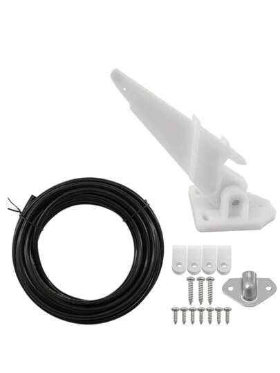 ISURE MARINE Boat Speedometer Pitot Kit,Universal Speedometer Kick-Up Pilot Tube 80 MPH Speedometer Pilot Sea Portable Mini Tool Accessories,20 Ft PVC Tubing