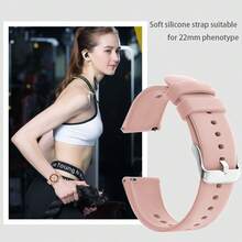 Silicone Watch Bands - Quick Release Waterproof Soft Rubber Replacement Straps With Silver Plated Stainless Steel Buckle