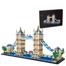 Juego bloques construcción Tower Bridge, famosa colección kits de construcción, adecuado para adultos y niños - TOY766 - Ver 1