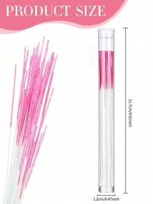 180/120/60 Disposable Ear Piercing Aftercare Cleaning Solution, Ear Piercing Cleaning Thread, Ear Hole Care Cleaning Tools With Storage Tube