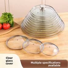 不粘锅透明玻璃盖，适合家庭使用 - 清透玻璃蓋 - 查看 2