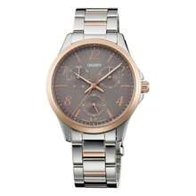 Orient Watches Male Double Lion Men's Quartz Movement Watch Men With Stainless Steel Strap - Brown - View 2