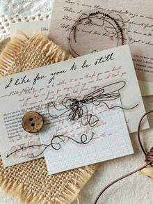 30 peças de materiais vintage para scrapbooking, padrões criativos de traços, série de estúdio de costura, adequados para presentes, escritório, casa, marcação, etiquetas, salas de aula, brinquedos de entretenimento, diários de estudantes, adesivos de decoração retrô