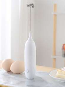 Milk Frother, Household Electric Milk Frother, Coffee Stirrer, Milk Lid Mixer, Automatic Handheld Milk Frother - Multicolor - View 5