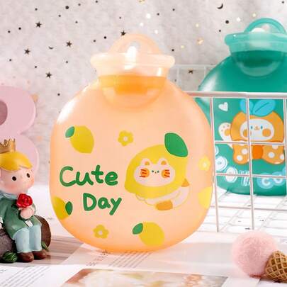 New Thermal Color Changing Hot Water Bottle, Refillable Hand Warmer Bag, Hot Compress Heating Pad For Winter