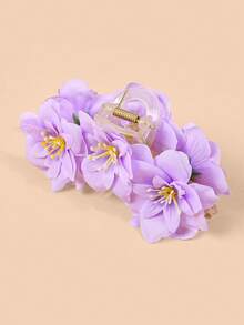 1pc Women's Camellia Flower Hair Clip, Fashion Sweet Versatile Elegant Charming Cute Hair Accessory For Daily, Commute, Party, Wedding, Vacation, Gift Fall Hair Claw Autumn Claw Clips Hair Clutch Clips For Hair Winter Hair Accessories For Women