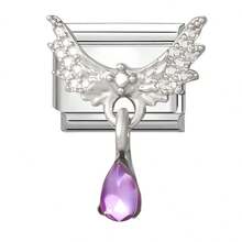 1pc Bow, Heart & Pentagram Charm DIY Bracelet, Necklace, Ring, Anklet, Fashion Elegant Cute Modular Jewelry Accessories