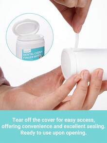 GJYC PET Hunde Zahnpflege Tücher - Katzen & Hunde Zähne Reinigungs-Fingertücher - Hunde Zahnpflege Set Dental Tücher - Reinigt Zähne, reduziert Zahnstein & erfrischt den Atem (20 Stücke)