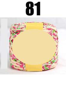 1/3 件 T 恤纱线,机织面料针织纱线,用于钩编和编织包、靠垫、玩偶、手工艺品钩编项目 - 彩色 - 查看 100