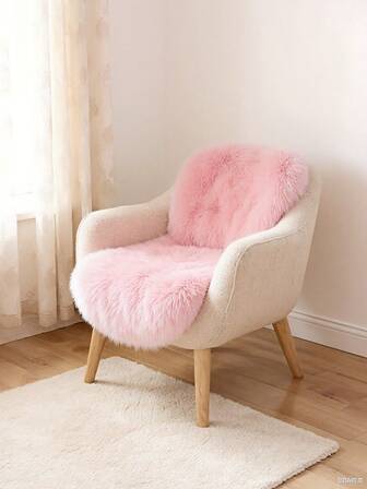 1 st. julmatta i flerfärgad konstull för höst/vinter, mjuk och bekväm lång lugg, vikbar utan veck, lämplig för badrum, sovrum, vardagsrum, entré, en underbar köksmatta för julklapp