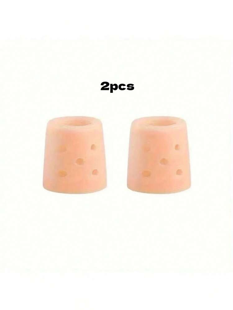 2/4/6/10/20pcs Breathable Perforated Toe Sleeves, Silicone Toe Caps, New Material, Anti-Callus (For Small Toes), Silicone Toe Sleeves (For Overlapping Big Toes), Protective Covers, Toe Separator, Gift For Parents, Protective Covers, Suitable For Running, Hiking, Skating, Dancing - Soft & Elastic, Hand Washable, Toe Sleeve Design Foot Care - Multicolor - View 14