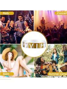 1000/200/100pcs/Set Waterproof Paper Wristbands, Colorful Wrist Bands For Sports, Parties, Competitions, Festivals, Events, Clubs, Holidays - Neon Color Sticky Wristbands For Concerts And Activities, Easy To Use Tape Wrist ID Tags