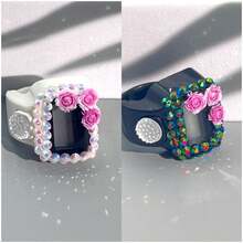 全新花卉水钻计数器，适用于高尔夫、计分、编织和运动 - 手持式、便携式、无需电池、轻巧设计