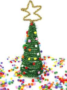 1000 quả bông trang trí siêu sáng, nhiều màu sắc, làm thủ công, thích hợp cho các hoạt động thủ công, sở thích, trang trí Halloween/Giáng sinh tự làm, các dự án nghệ thuật ở trường và các hoạt động khác. - Nhiều màu - Xem 3