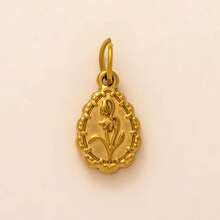1pc Colorful Lemon, Apple, Orange, Papaya, Pear, Marigold, Soda Bottle, Fish & Amulet Pendant, Suitable For Making DIY Necklaces, Bracelets, Earrings, Bag Chains, Keychains, Etc. Stainless Steel Material, 18K Gold Plated, Decorative Beads & Accessories, Women Jewelry Findings, DIY Supplies, Keychain Parts, Stainless Steel Components, Stainless Steel Pendant - Multicolor - View 8