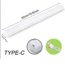 Đèn cảm biến chuyển động LED, Tự động gắn, Đèn ngủ LED, Đèn hình chữ C có thể sạc lại, Đèn tủ quần áo, Đèn nền cầu thang, Thích hợp cho nhà bếp, Đèn LED, Đèn tường, Đèn Led Luz, Đèn, Đèn phòng ngủ - Nhiều màu - Xem 11