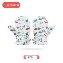 Binomata 1 Pair Toddler Boys & Girls Cartoon Waterproof Warm Winter Gloves, M Size For 1-3 Years, L Size For 3-8 Years, Outdoor Snow Ski Mittens - Multicolor - View 31