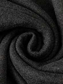 2pcs Men's Fashion Thermal Underwear Set, Autumn/Winter Warm Base Layer Knit Sweater - Dark Grey - View 7