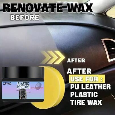 A Variety Of Plastic Repair Agents With Different Capacities To Choose From, Including Automotive Interior Repair Polishing Agents, Long-Lasting Tire Film Wax, And Multifunctional Automotive Products For Removing Yellowing Coatings