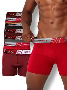 Men's Adult Boxer Briefs - Versatile Premium Smooth Microfiber - Spring/Summer - Multicolor - View 3