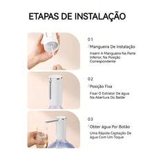 Dispensador de Água Automático com Bomba Elétrica Recarregável via USB Compatível com Garrafões de 5L a 20L Ideal para Casa Escritório e Eventos Muito Prática