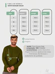 Baronesa Tricot Men's Ribbed Knit Sweater Premium Casual Boat Neck Sweater - Army Green - View 5