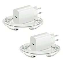 20W EU Plug Wall Charger Adapter + 3.3ft/100cm High-Efficiency Data Transfer Fast Charging Cable Compatible With IPhone 14 Pro Max/14 Pro/14 Plus/14/13/12/11 Pro Max Pro Plus/XS/XR/8/7/6/IPad Series EU Plug Charger Adapter Set Phone Charger High Output Power