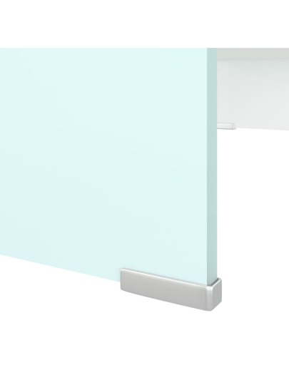 VidaXL TV St /Monitor Riser 70x30x13 Cm Glass Groen view 6