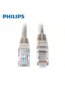PHILIPS SWA1938/93 Network Cable For Office And Home Network Cabling, High Signal Integrity, Antioxidant Crystal Plug, Long-Lasting Connection And Stable Transmission