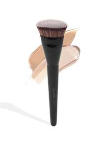 MAANGE 1/2/3支装扁平圆头粉底刷，带收纳盒，亲肤化妆工具，包含粉底刷、遮瑕刷、腮红刷、修容刷、古铜粉刷、散粉刷。