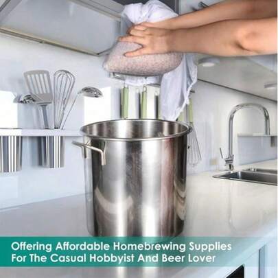 1 pieza Bolsa de malla reutilizable extra grande con abertura superior y asa colgante - Nailon resistente/estructurado, apto para café, té, frío, leche de nueces, elaboración de queso, vinificación, extracción de jugo, Vitamix, elaboración casera - Fácil de limpiar y duradero - Se adapta a cocinas comerciales y domésticas - Compatible con licuadoras y cafeteras, bolsa coladora de cocina, filtro de café reutilizable