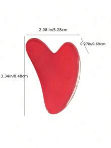 1 件天然树脂刮痧按摩工具，适用于面部、颈部、背部和全身按摩和清洁 - 彩色 - 查看 7