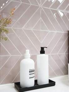 WalDecoo 1/10 /20 件防水现代几何人字形图案 3D 纹理墙板 DIY 瓷砖，现代蜂窝墙贴，可移除自粘墙砖贴纸厨房浴室后挡板适用于节日布置