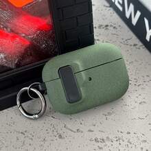 1 Piece Frosted Shockproof Earphone Case With Button Snap, Suitable For All AirPodsmodels (1st, 2nd, 3rd, 4th, Pro, Pro 2), Scratch-Resistant And Durable - Nhiều màu - Xem 12