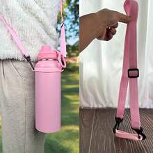 1 件装 IceFlow 杯水瓶手柄带，适用于杯肩绳，水瓶吊带，杯架带，Aquaflask，杯子配件，兼容 杯