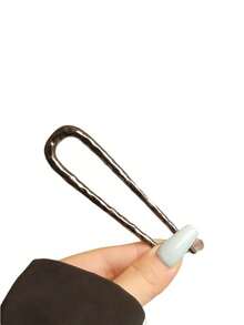 2/1pc U-Shaped Hair Clip, Metal Hair Accessory, High-End Retro Style Hair Bun Maker, Alloy Hair Pin, Suitable For Hundreds Of Hairstyles, Suitable For Daily Use All Seasons, Hair Styling Pins