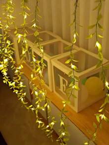 Encantadoras luces de hadas de sauce con LED - Alimentadas por batería, luces de ambiente de sauce, luces decorativas para árbol de Navidad, patio, regalo de boda, dormitorio, decoración de Año Nuevo, porche (baterías no incluidas), decoración de Halloween, decoración navideña. Adecuado para decoración interior, bodas y fiestas, luces de hadas, decoración de Halloween, decoración navideña.