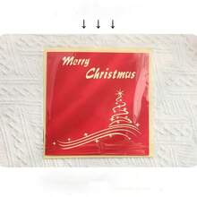 3D Christmas Greeting Card With Christmas Tree, Creative Christmas Gift For Students And Christmas Events - Multicolor - View 7