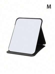 Espejo de maquillaje plegable, adecuado para tocadores, fácil de almacenar y ahorra espacio. Es adecuado para baños y dormitorios de estudiantes. Espejo de maquillaje portátil de escritorio, se puede usar para decoración del hogar, decoración de la habitación, regalos de boda o cumpleaños - regalos del Día de San Valentín.