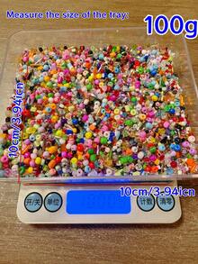 失眠之星什锦玻璃珠 - 鲜艳色彩，混合尺寸（1毫米-4毫米），非常适合 DIY 珠宝和工艺品、刺绣和串珠用品 - Please choose a color - 查看 20