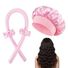 Set de 2 rizadores de cabello sin calor, diadema suave para dormir, rizador de cabello sin calor, herramientas de peinado DIY - Multicolor - Ver 7