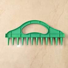 12 Furos Plantador de Sementes Rápido + Semeador Ajustável de 5 Engrenagens, Plástico Impermeável, Adequado para Vegetais e Flores, Ferramenta de Plantio de Jardinagem | Semeador de Linha Reta | Cabo Ergonômico (Produtos de Plástico Entregues Podem Ter Arranhões Menores)