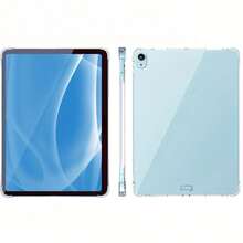 Transparent Protective Case For 2022 10th Gen 5/6th 9.7", 7/8/9th 10.2", Pro 11" 2018-2024, Air 11" 2024, Air5, Air4, Mini6, 7. Soft Protective Cover With 4 Corner Air Cushions, Anti-Scratch, High Clarity, High Transparency. Great Gift For Family And Friends. Protective Case. - Clear - View 4