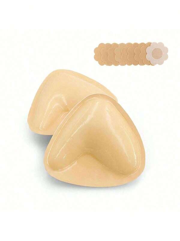 Boost Inserts Double-Sided Adhesive Pads Sticky Bikini Padding Inserts For Sports Bra Swimsuit