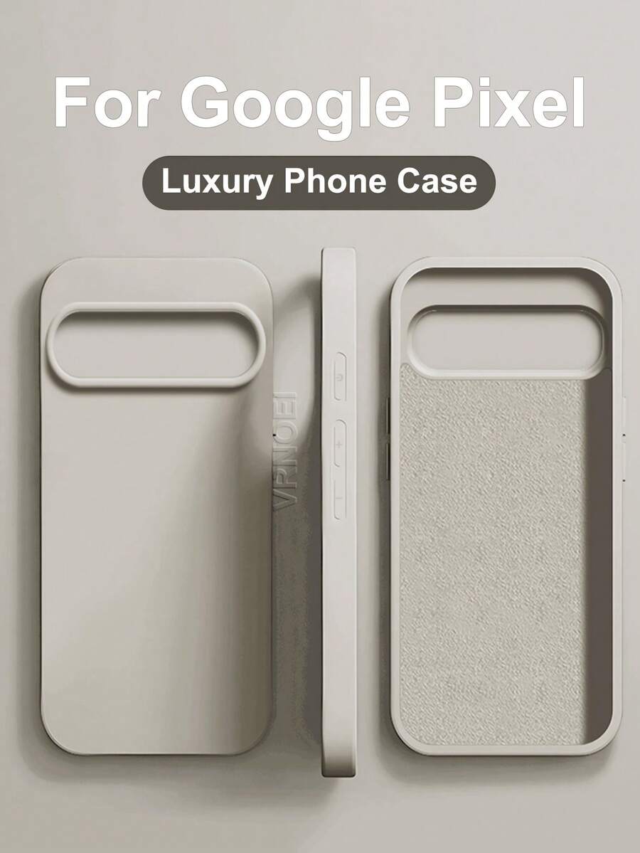 VRNOEI 适用于 Pixel 10/8/9 Pro XL/8a/7 Pro/7a 的防震软框后盖手机壳；也兼容 Pixel 6/10 Pro/6a 手机壳配件 - 淺綠色 - 查看 1