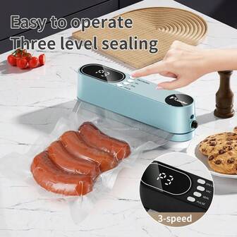 RAF RAF 2-In-1 Portable Wireless Vacuum Sealing Kit With USB Charging Function, Three Temperature Settings, Sealing And Vacuuming In One, Can Blow Balloons And Swimming Rings, With Snack Bag Sealing Function.