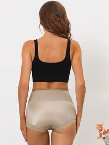 Women's High Waisted Lace Brief Shapewear Butt Lifter Tummy Control Panties Bodyshaper