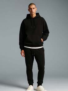 Men Hoodies - 黑色 - 查看 6